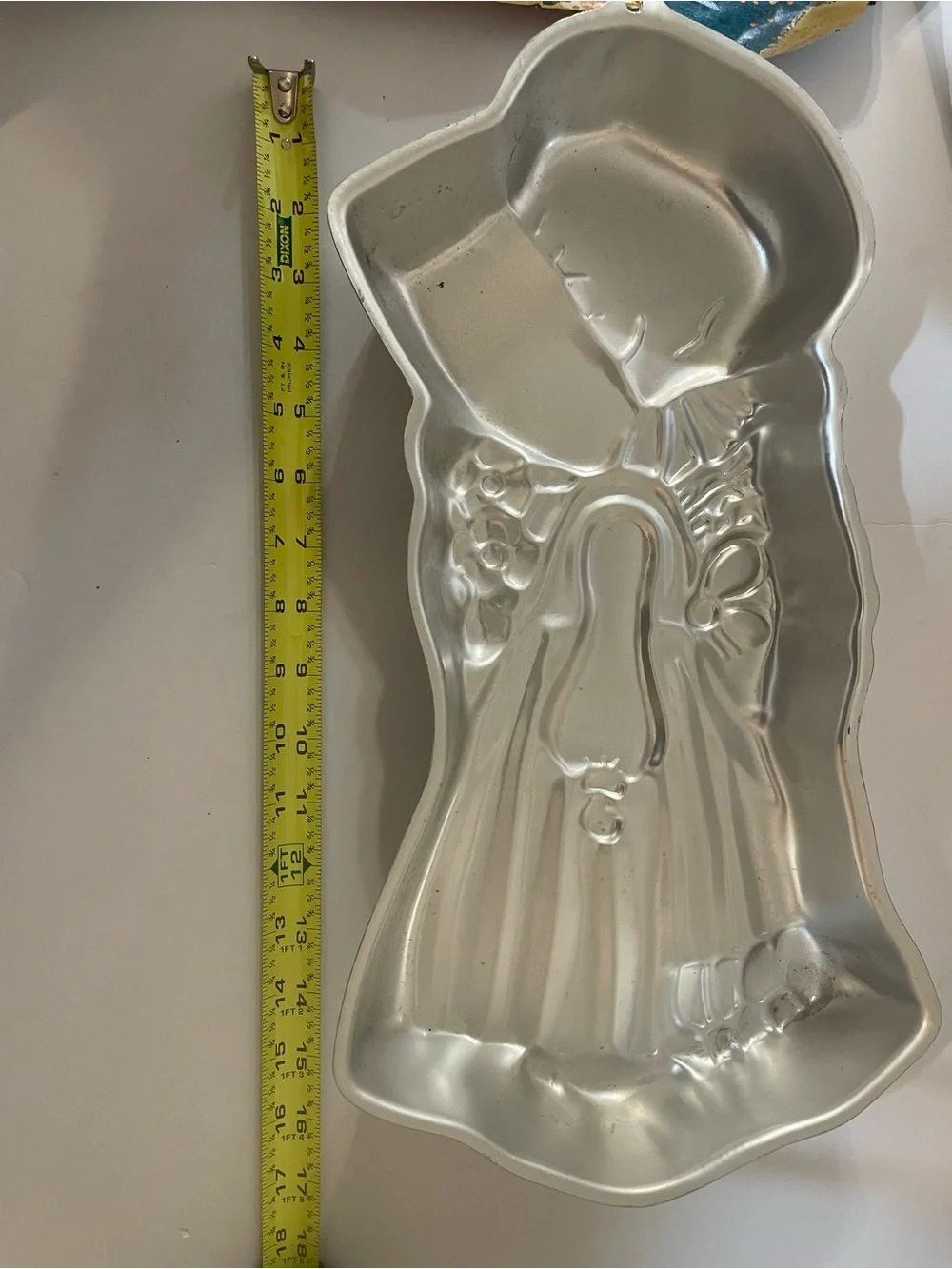 Vintage 70s Wilton Holly Hobbie Cake Pan w/ Instruction Sheet Cottage Core